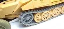 Sd.Kfz.251 Early Pattern tracks + sprocket (non poligonal) - 1.