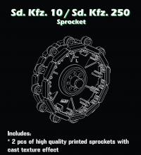 Sd.Kfz. 10/Sd.Kfz.250 Sprocket for Dragon/Das Werk kit - 2.