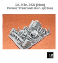Sd.Kfz. 250 (Neu) Power transmission system - 4.