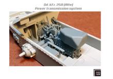 Sd.Kfz. 250 (Alte) Power transmission system - 3.