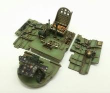 Ki-84 Hayate (Frank) cockpit set for Hasegawa kit - 3.