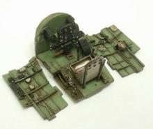 Ki-84 Hayate (Frank) cockpit set for Hasegawa kit - 4.