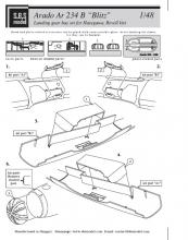 Arado Ar-234 wheel bays for Revell/Hasegawa kit - 1.