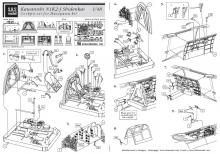 N1K2-J Shiden-kai cockpit set for Hasegawa kit - 1.