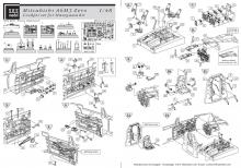 A6M3 Zero (Hamp) cockpit set for Hasegawa kit - 1.