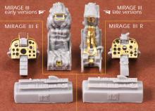 Mirage IIIE/R cockpit set for Kinetic kit - 4.