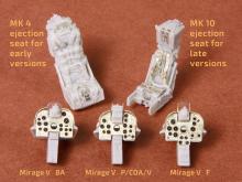 Mirage 5 cockpit set for Kinetic kit - 1.