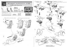 Mirage 5 cockpit set for Kinetic kit - 5.