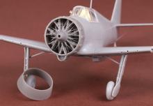 Bloch MB 151 & 152 engine with cowling set for Dora Wings - 2.