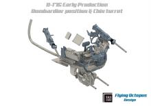 B-17G Bombardier position & Chin turret upgrade for HK Model - 9.