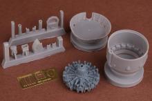 Westland Lysander Mk.I/III engine & cowling set for Airfix  - 1.
