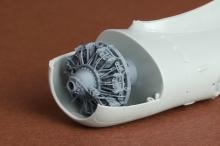 Hawk H75A-3 French AF engine set for Wolfpack/Hobbycraft kit - 4.