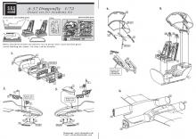 A-37 Dragonfly cockpit set for Academy kit - 1.