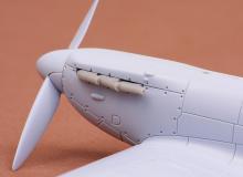 Spitfire Mk. I/II exhaust (round) for Airfix kit - 1.