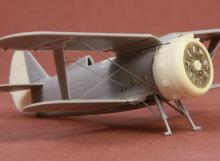 Polikarpov I-153 Chaika Rigging wire set for ICM/REVELL kit - 1.