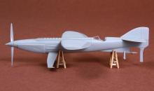 Piaggio PC-7 wooden trestle for SBS Model kit - 1.