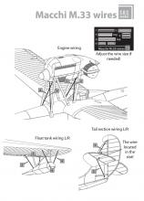 Macchi M 33 rigging wire set for SBS Model kit - 5.