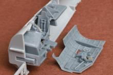 Finnish Brewster B-239 cockpit interior set  - 4.