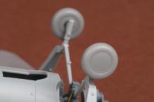 Brewster F2A Buffalo wheels - 1.