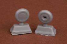 Brewster F2A Buffalo wheels - 2.