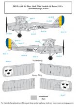 De Havilland DH-82A Tiger Moth 'Nordic Air Forces' - 2.