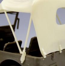 Willys Jeep Tarp Set for Tamiya Kit - 2.