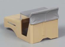 US White 666 Truck Cabin Tarp - 1.