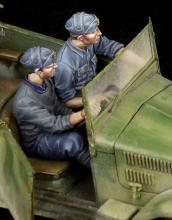 Italian driver & NCO for 508 CM Coloniale WW II - 1.