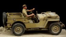 British Driver Western Desert WW II (for Tamiya Jeep) - 2.