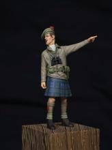 Scottish Black Watch Officer WW II - 1.