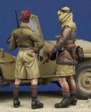 LRDG Trooper & Hussar Officer WW II - 1.