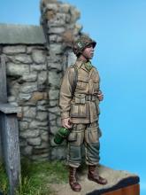 US Paratrooper WW II Normandy - 4.