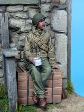 US Infantry Soldier WW II Normandy  - 2.