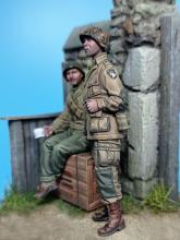 US Paratrooper & Infantry soldier - Normandy 1944  - 2.