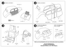 Citroen 11CV detail set - 2.